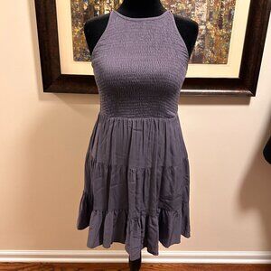 She + Sky Blue Gray Sleeveless Short Dress Size Small